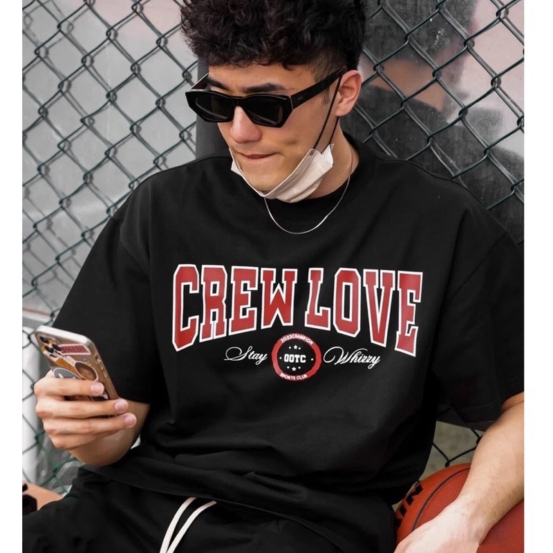 Áo thun CREW LOVE Cotton 100%