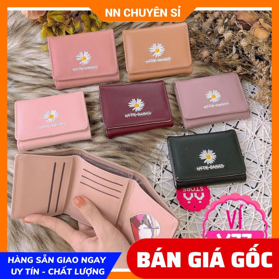 VÍ GẤP MINI NHỎ GỌN CHUẨN QC ❤100% ẢNH THẬT❤ VÍ NỮ NGẮN