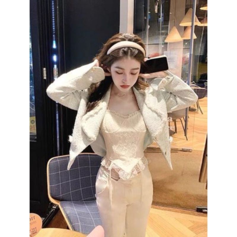 Áo 2 dây ren vạt nhọn mẫu mới nhất 2023 🆕 ( KHÔNG TĂNG ĐƯA)