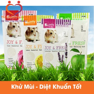 Cát Tắm Cao Cấp Cho Chuột Hamster Hiệu Jolly - Thơm Lâu - Diệt Khuẩn Tốt