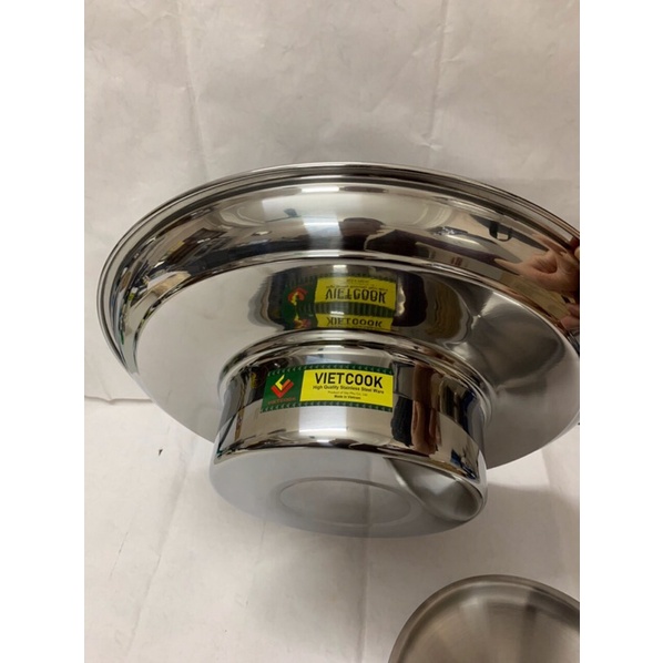 Nồi Lẩu Sống  inox Việtcook Sezi