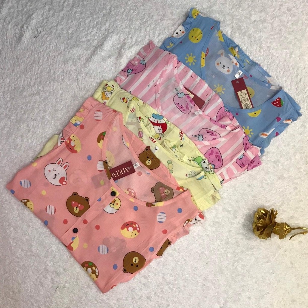 Đồ Bộ Nữ B012 VNXK Chất Liệu Tole (Vải Lanh) Kiểu Đùi Mặc Nhà (ẢNH SHOP TỰ CHỤP) | BigBuy360 - bigbuy360.vn