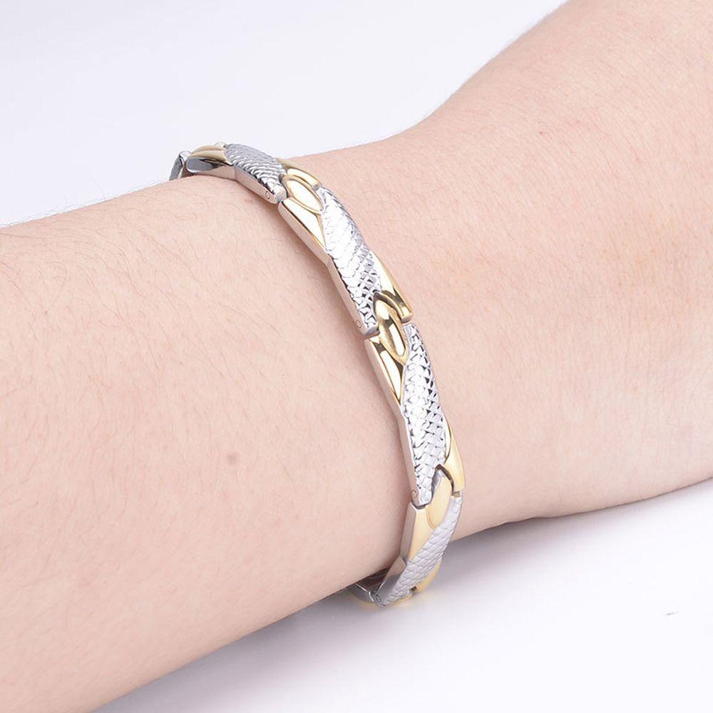 Vòng Tay Dây Xoắn Giảm Cân Phong Cách Hàn Quốc Cổ Điển Cho Nam