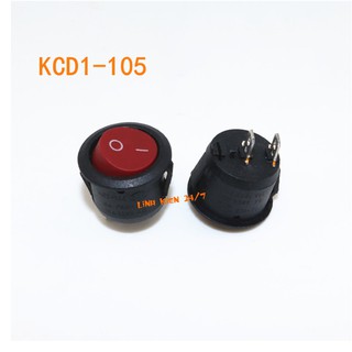 Công Tắc Tròn 2 Chân On-Off KCD1