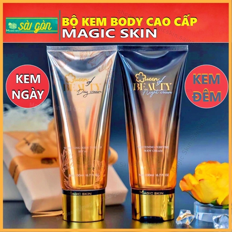 (DƯỠNG TRẮNG BODY)KEM DƯỠNG TRẮNG MAGICSKIN