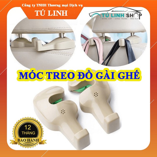 Móc treo đồ trên ô tô gài sau ghế tiện lợi, nhỏ gọn, chắc chắn, đa năng