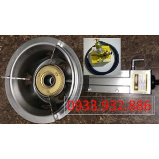 bếp ga, bếp gas công nghiệp inox kèm van dây
