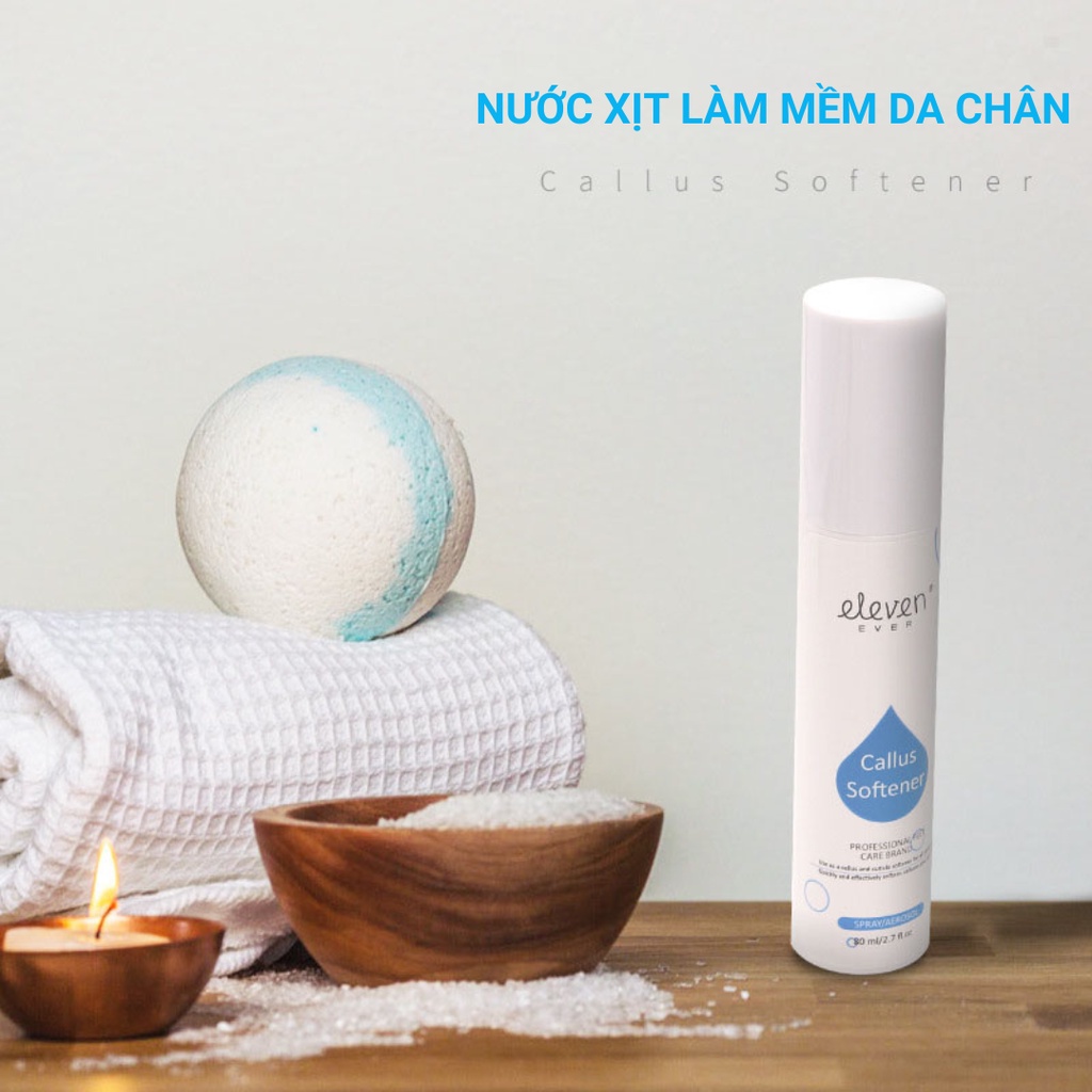 Chai Xịt, Nước Xịt Làm Mềm Da Chà Gót Chân Eleven