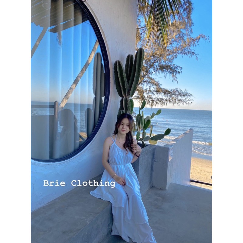 Maxi Đi Biển 2 Tầng Hở Lưng Sang Chảnh Quyến Rũ,kèm ảnh thật ở cuối | BigBuy360 - bigbuy360.vn