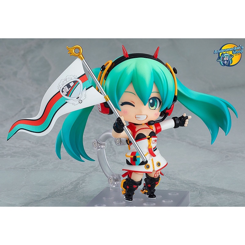 [Good Smile Company] Mô hình nhân vật Hatsune Miku GT Project Nendoroid 1293 Racing Miku 2020 Ver.