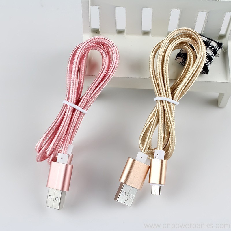 Cáp dây dù 1M Chống Rối Chống Đứt Cho IOS, Android