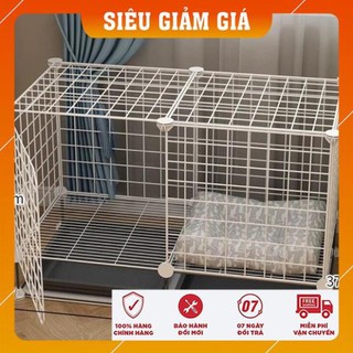 <SALE SÔC> *MẪU HOT* CHUỒNG QUÂY kèm khay nhựa vệ sinh (SHOPMH59 - SHOPMM - VMEAI