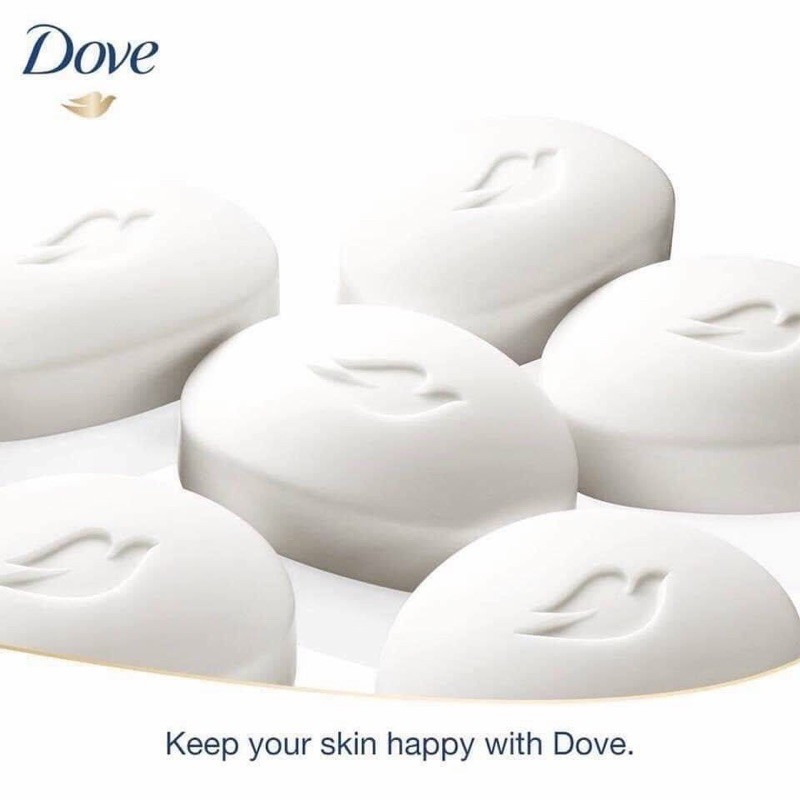 XÀ BÔNG CỤC DOVE WHITE BEAUTY BAR CỦA MỸ (Lốc 16 cục)