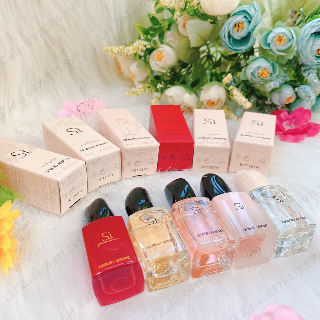 Nước hoa Giorgio Amani Sì Passione, Nước hoa Mini Nữ Full box