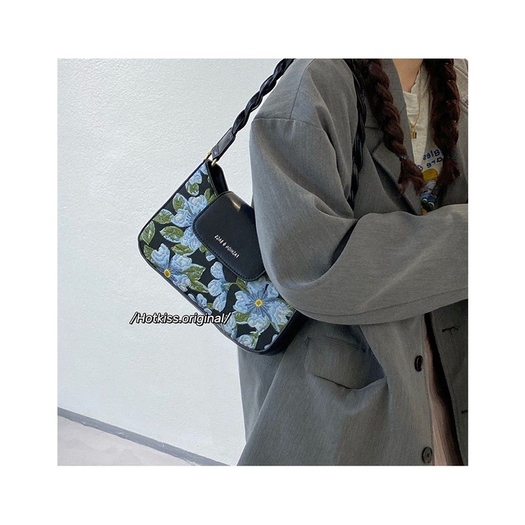 Túi Xách Kẹp Nách Phong Cách Retro Thời Trang Xuân Thu Cho Nữ