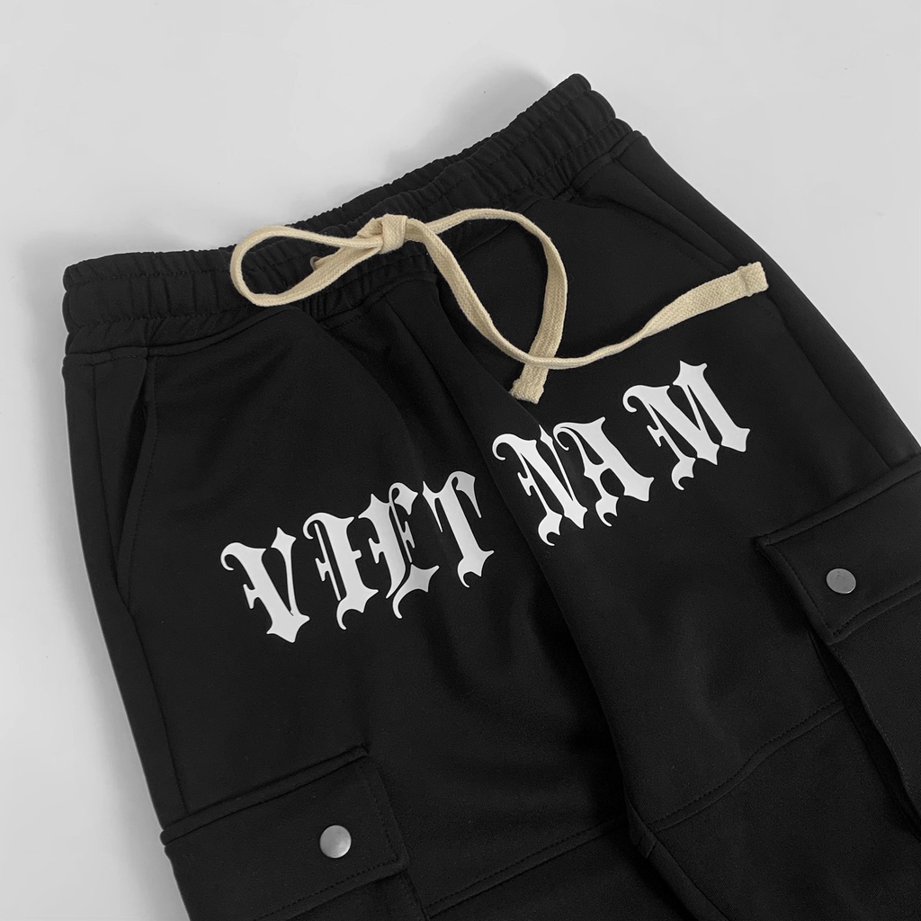 Quần Jogger Pants Nation, Quần Vải Ống Rộng Nam Nữ Unisex ODIN CLOTHING