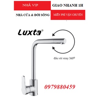 Vòi chén nóng lạnh đầu xoay 360 độ Luxta L3206NX, chính hãng