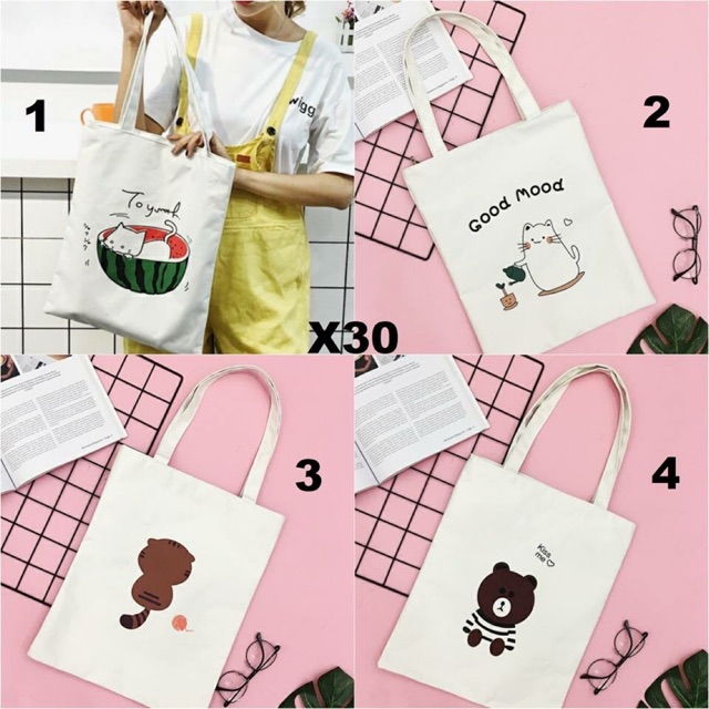 Túi vải tote
