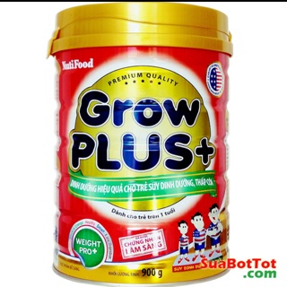 Sữa bột Growplus đỏ 900g NutiFood
