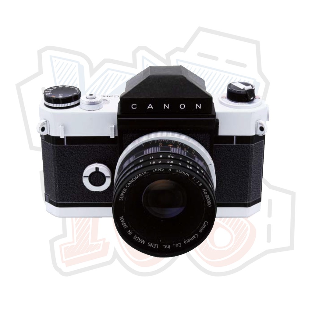 Mô hình giấy máy ảnh Canon Canonflex (tỉ lệ 1:1)