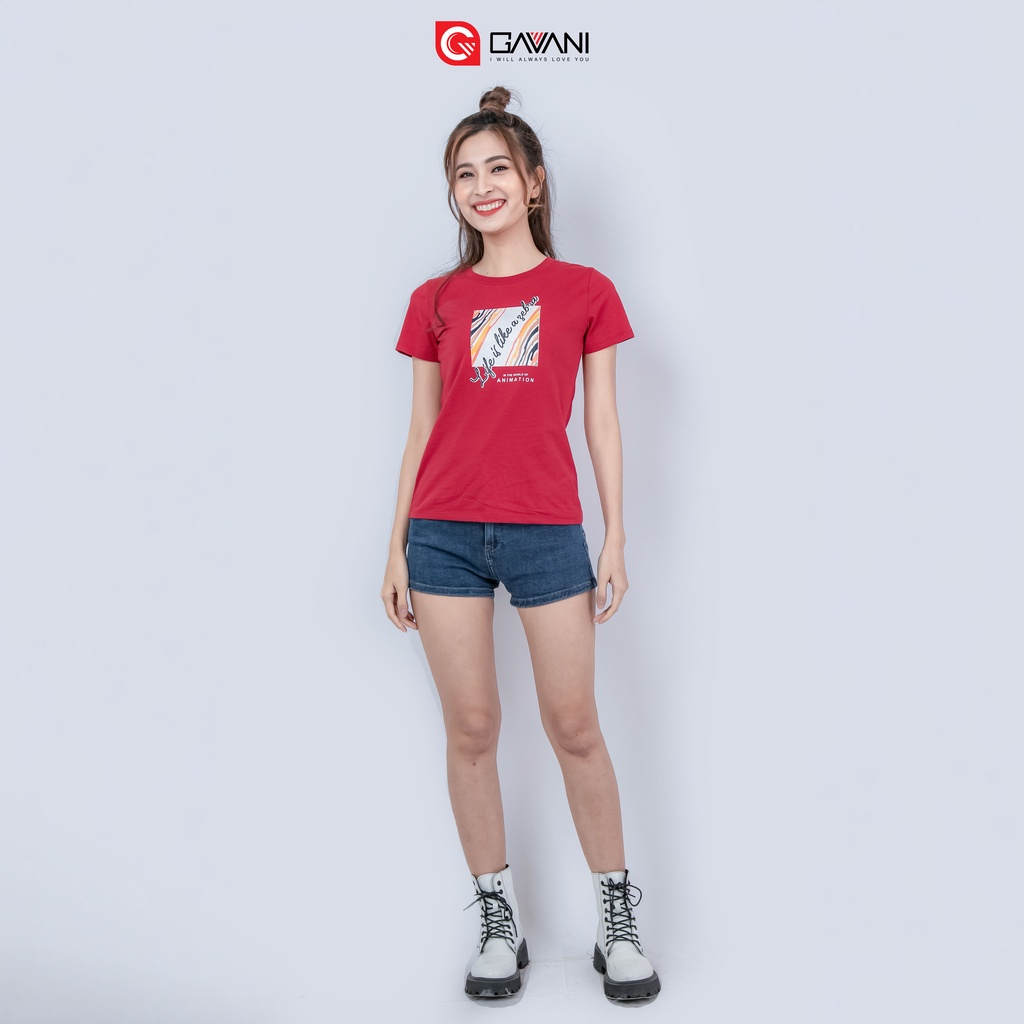 Áo Thun Nữ Gavani_ZEBRA