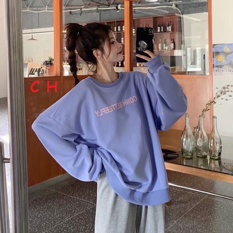 Áo nỉ bo CONH hai mặt