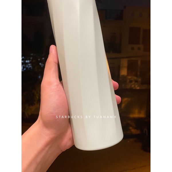 Bình Giữ Nhiệt Inox Starbucks Spiral Surface 473ml