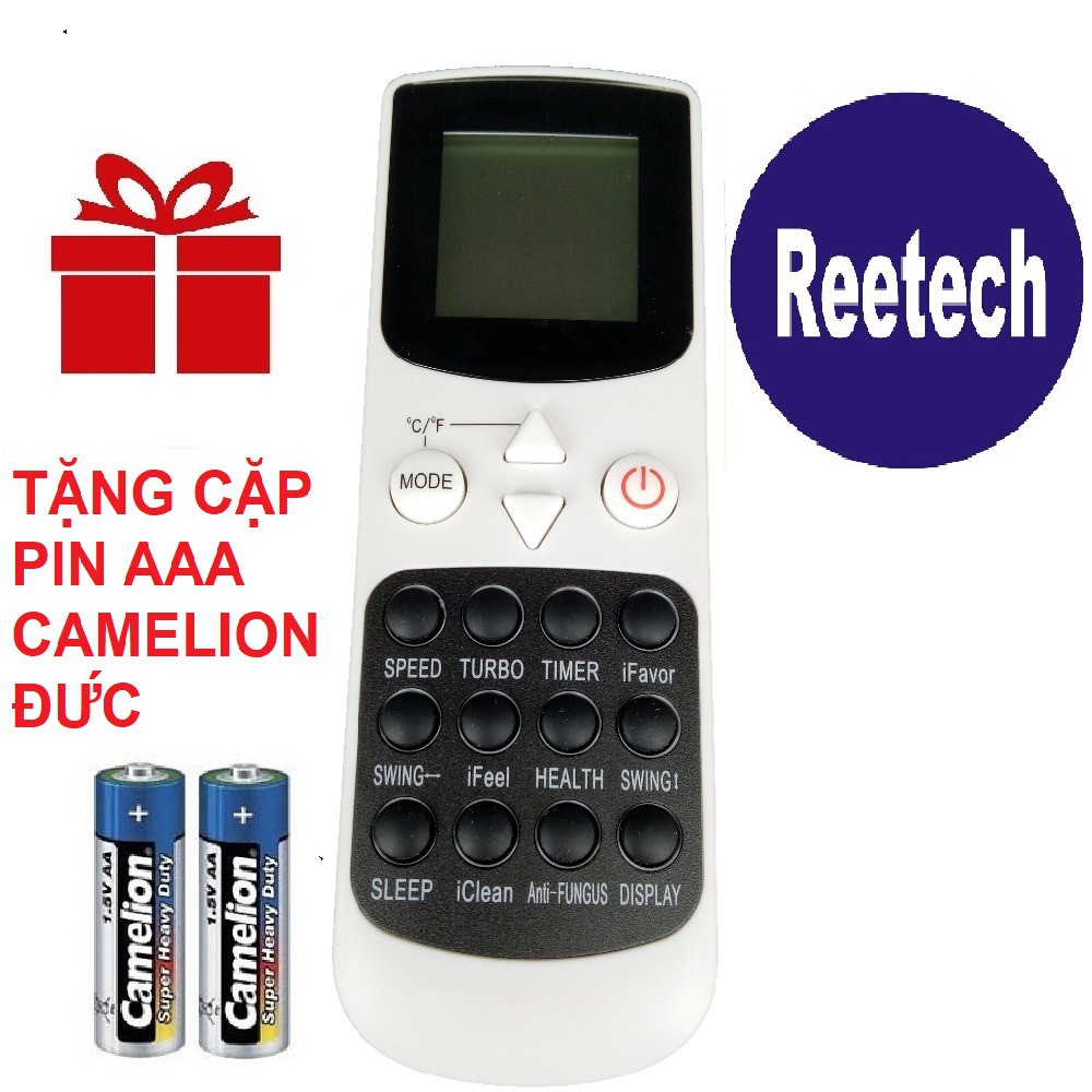 Remote máy lạnh REETECH YKR-Q/002E - Điều khiển điều hòa REETECH YKR-Q/002E