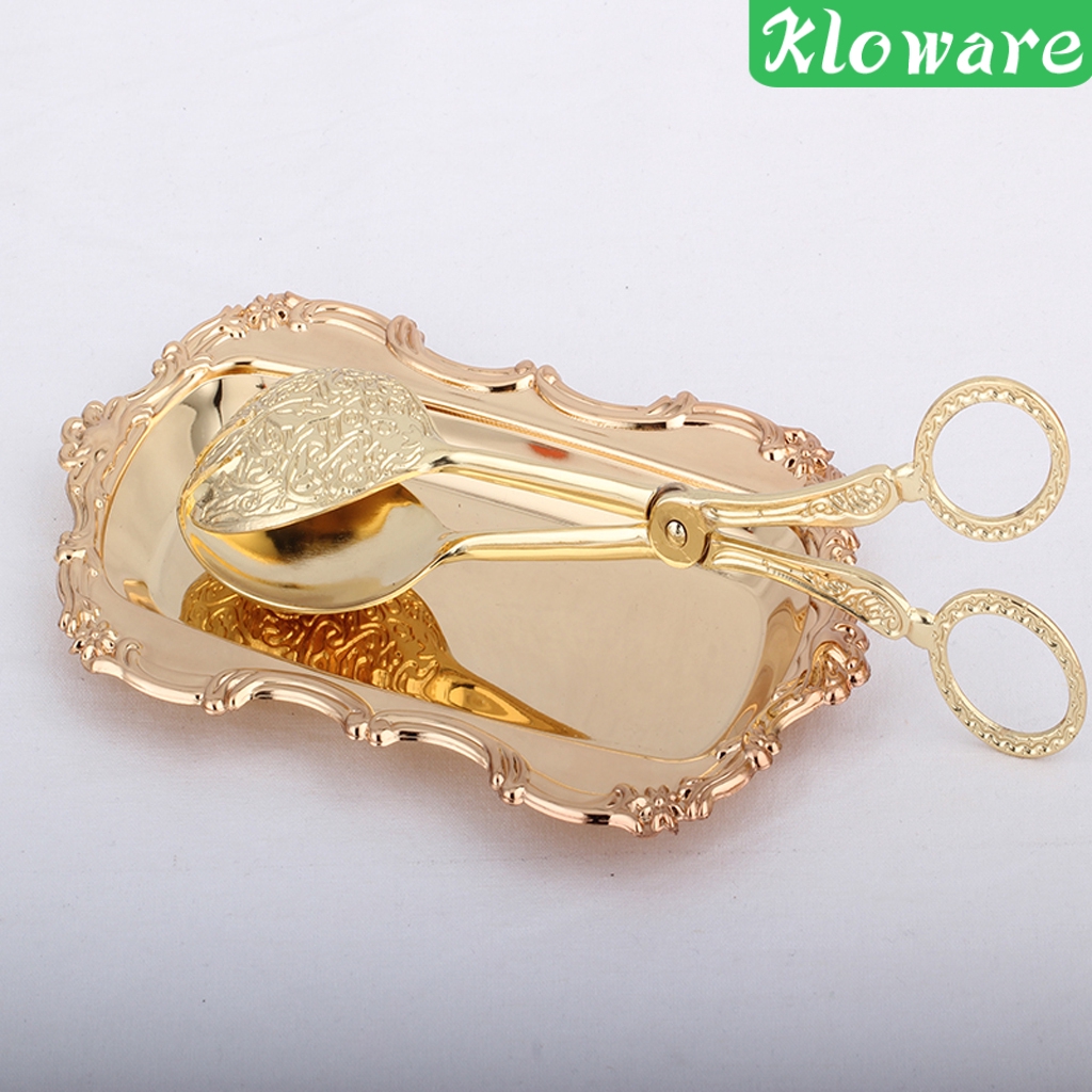 Khay Kim Loại Đựng Bánh Kẹo Để Bàn Đa Năng