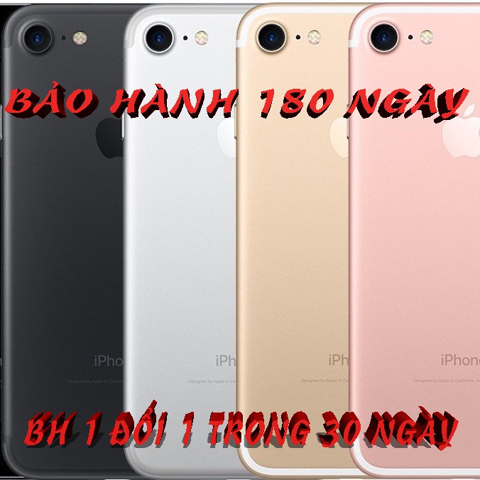 Điện thoại iPhone 7 quôc tế Free ship toàn quốc chính hãng Apple máy nguyên bản đẹp như mới