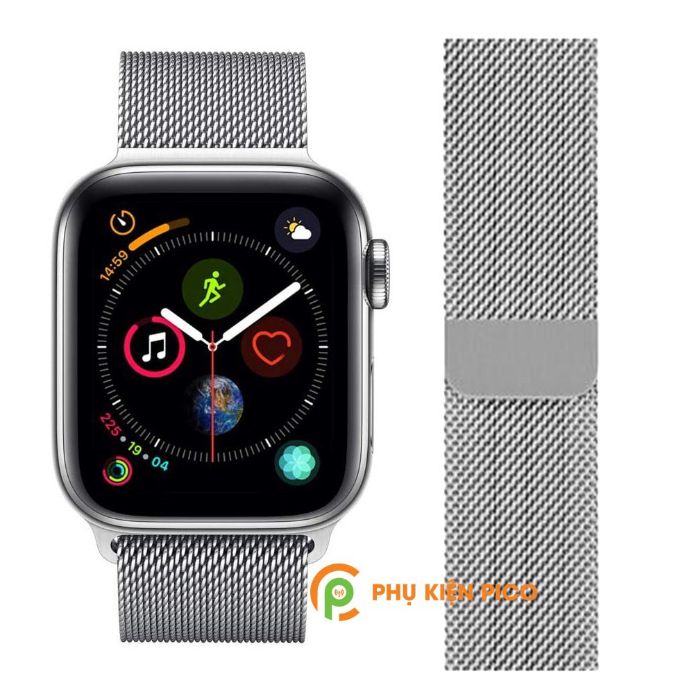 Dây Apple Watch Series 6 / Apple Watch SE 40/44 mm thép không gỉ có khóa nam châm - Dây Milanese Loop Apple Watch