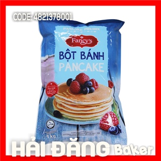 Bột trộn sẵn làm bánh pancake hiệu fancy's - gói 1kg