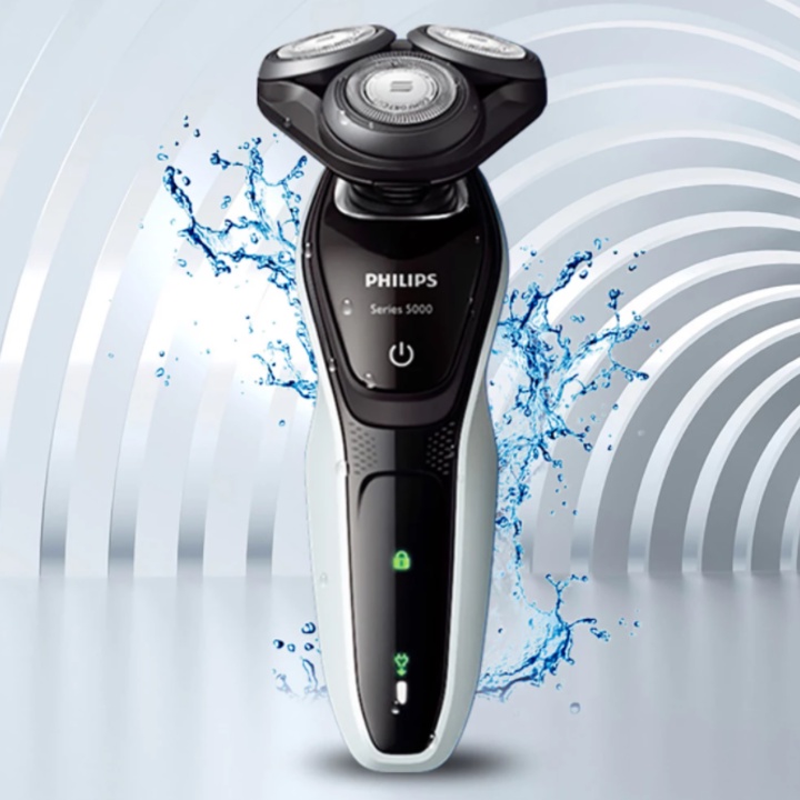 Máy cạo râu khô và ướt Philips S5080/03 - Công suất: 9W - Kiểu pin: NiMH