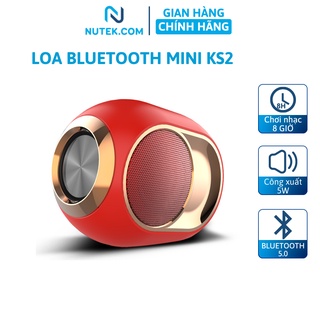 [LỖI 1 ĐỐI 1] Loa bluetooth bass mạnh NUTEK X6 không dây xách tay mini giá rẻ, chuẩn kháng nước XP7, thiết kế đẹp
