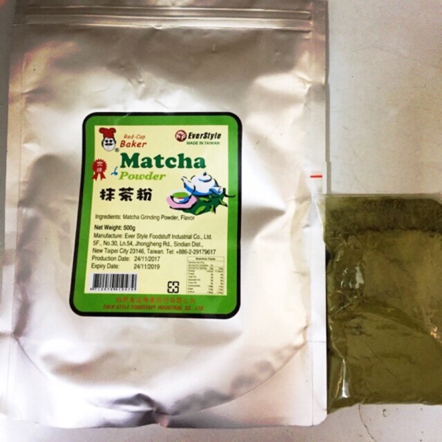 Bột matcha trà xanh Đài Loan 20g (NL 09)