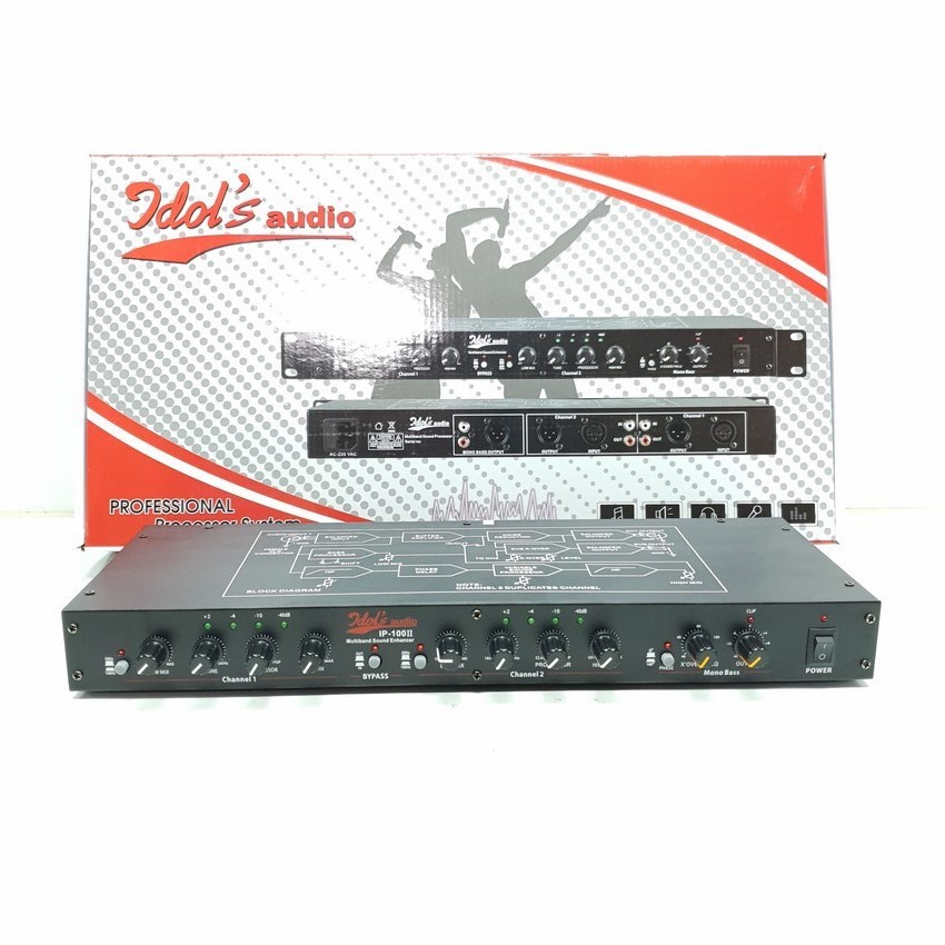 Máy nâng tiếng hát IDOL AUDIO IP-100 II ( Chữ Đỏ )