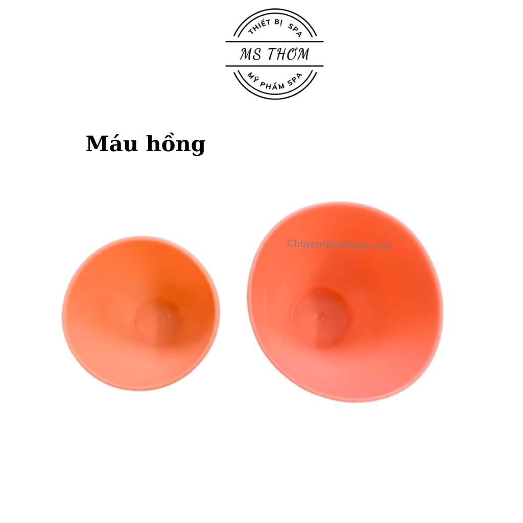 Chén dẻo pha nạ, đựng kem chuyển dùng trong Spa/TMV