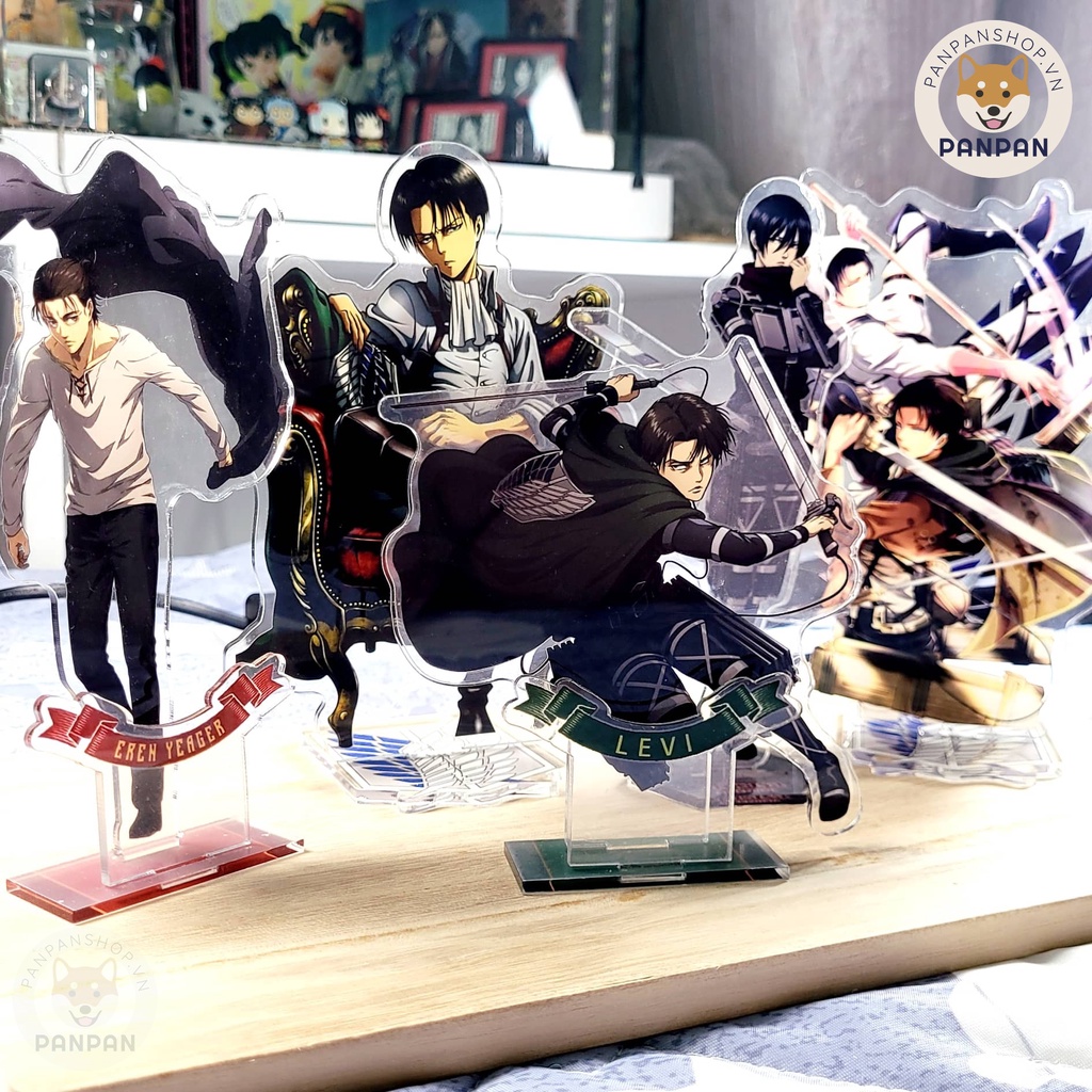 Mô Hình Standee Acrylic Anime Hình Attack on Titan The Final Season