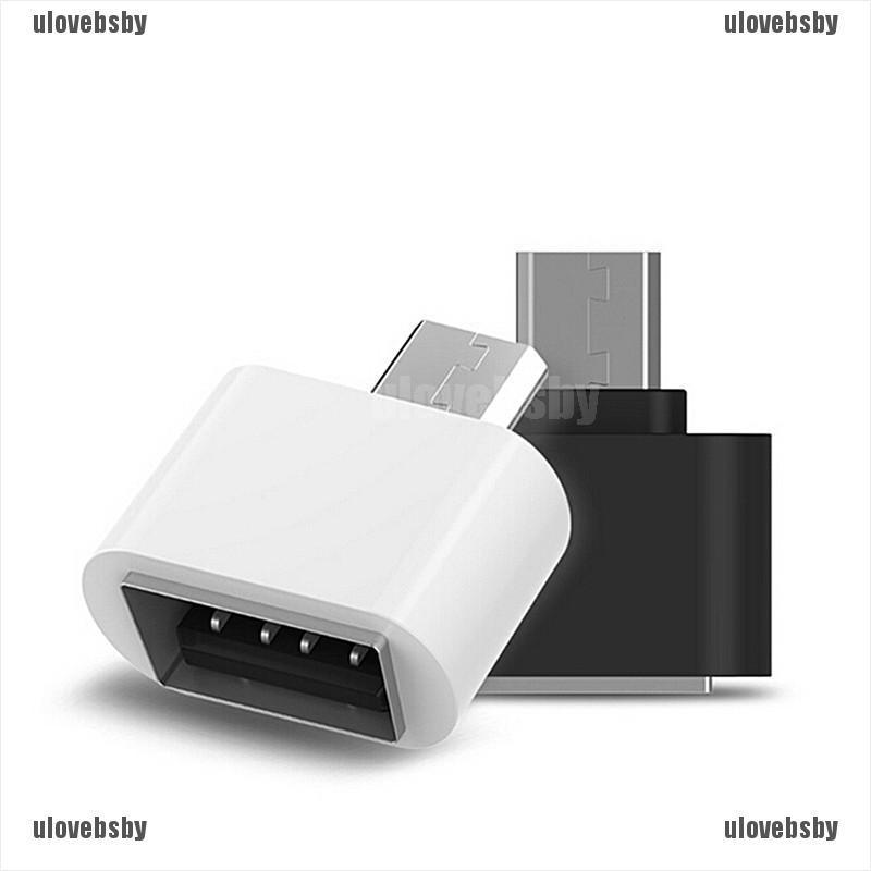 【ulovebsby】Mini OTG Cable USB OTG Adapter Micro USB to USB Converter for Table