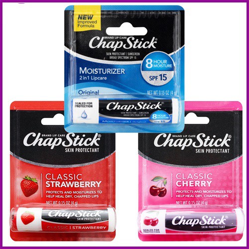 SON DƯỠNG MÔI CHAPSTICK MỸ DÂU CHERRY