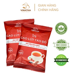 Trà Gạo Lứt Táo Đỏ Vinatha Dùng Thử - 60gr