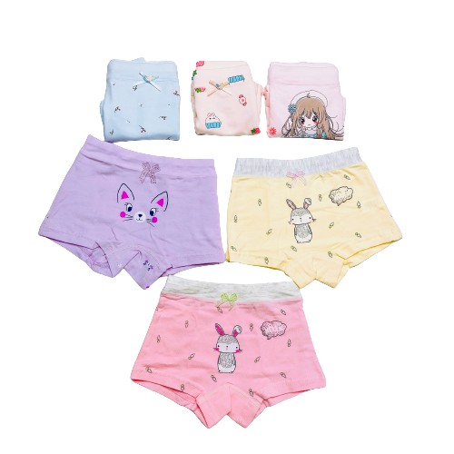 Quần chip bé gái combo 3 chiếc quần lot trẻ em cotton cao cấp YAPPY KIDS