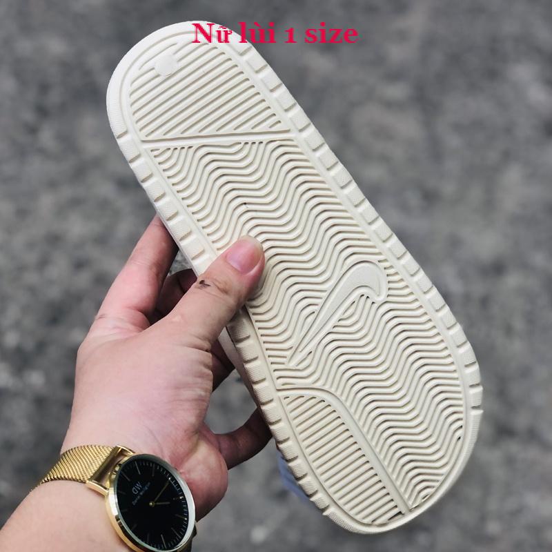Dép unisex 𝐍𝐈𝐊𝐄 ❤️FREESHIP + Hộp❤️ dép quai ngang thể thao nam nữ mk in 𝐍𝐈𝐊𝐄-𝐁𝐚𝐧𝐚𝐬𝐬𝐢,vàng-logo-đen