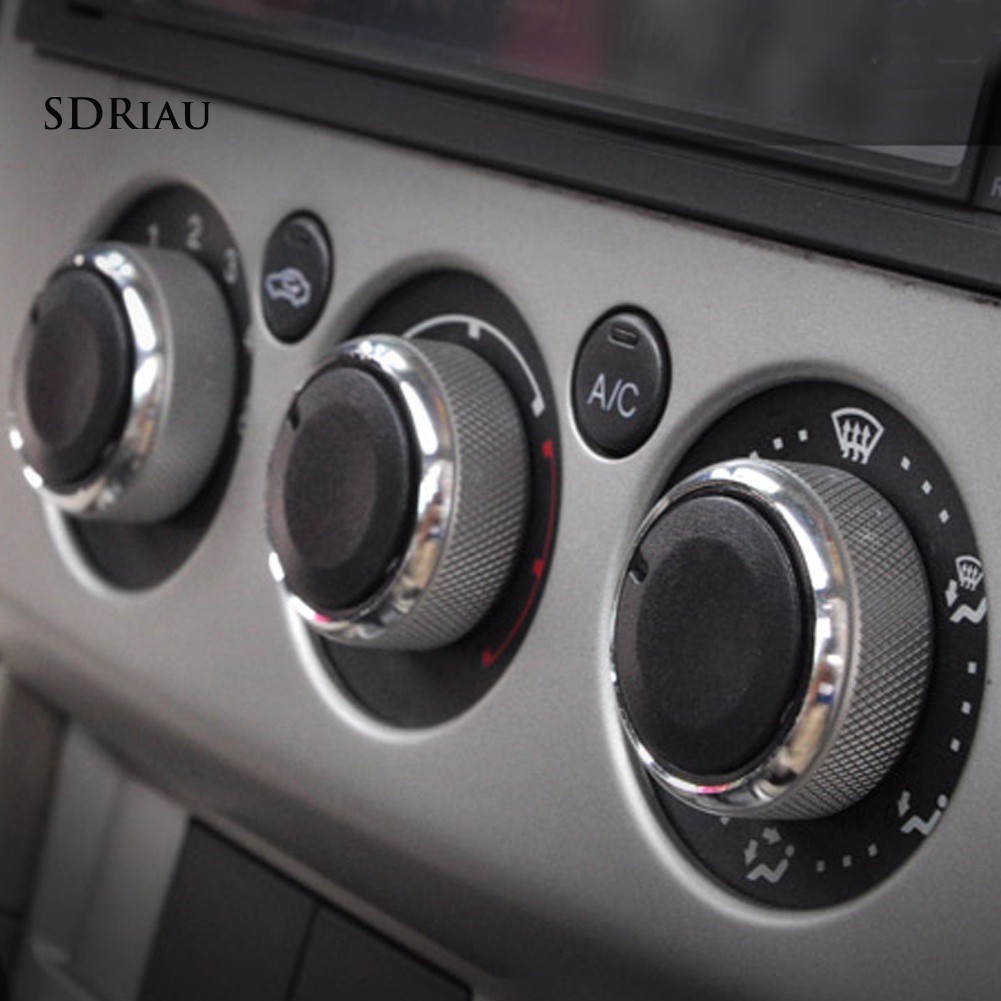 Set 3 núm công tắc điều khiển điều hòa xe hơi sành điệu 3 trong 1 cho Ford Focus 2 3 Mondeo