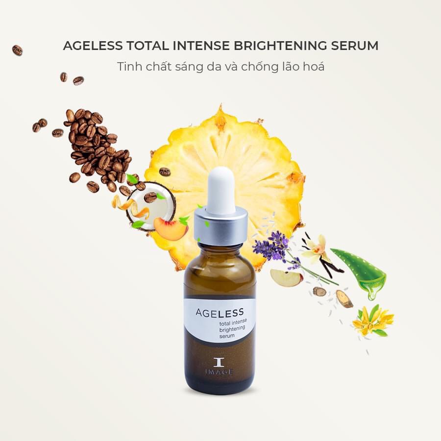 [HÀNG NHẬP KHẨU] Tinh Chất Sáng Da Và Chống Lão Hóa Image Skincare Ageless Total Intense Brightening Serum (29.6ml)