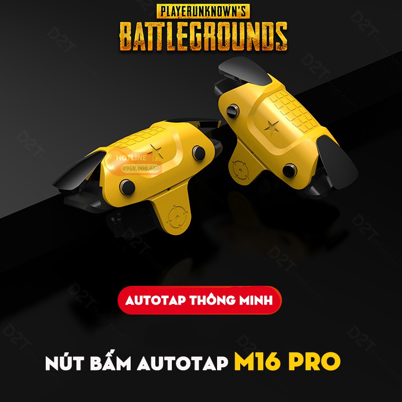 Nút bấm cơ M16 Pro autotap 30 nhịp/giây siêu nhanh chơi game PUBG, Call of Duty