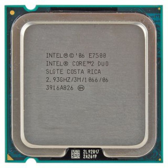 CPU E7500 socket 775 chính hãng Intel