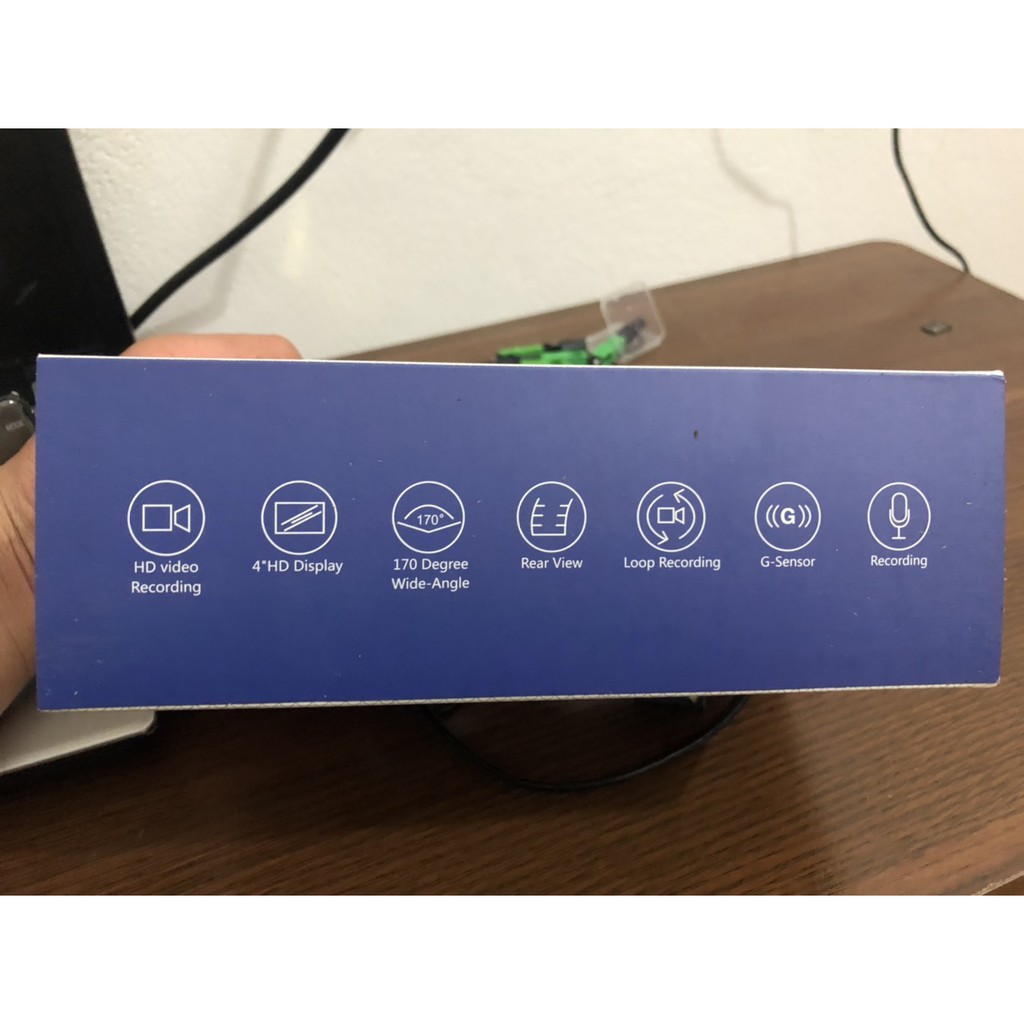 Bộ camera hành trình 4' FullHD + mắt cam lùi cho oto | BigBuy360 - bigbuy360.vn