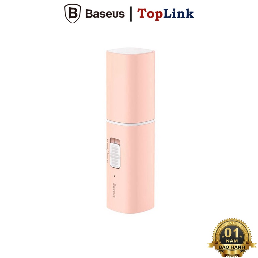 Quạt Mini Cầm Tay - Quạt Tích Điện Cầm Tay Hoặc Để Bàn Baseus Dung Lượng 2000mah, Sử Dụng 13h - TopLink