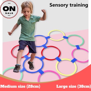 Image of Mainan hopscotch Ring Bulat Untuk Edukasi Anak Tk